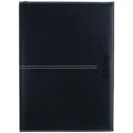 A5 Executive Diary - 2026 Black Front